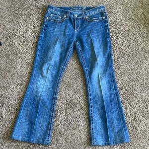 Seven7 Women’s Bootcut Embellished Jeans